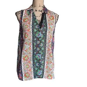 Buffalo by David Bitton floral blouse
